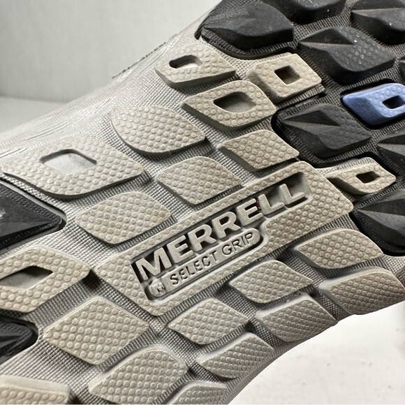 Merrell Shoes Womens 9 Trail Running QForm2 J41316 Sneakers Black Blue - Picture 9 of 10